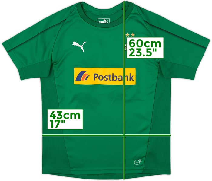 2017-18 Borussia Monchengladbach Puma Training Shirt - 8/10 - (M.Boys)