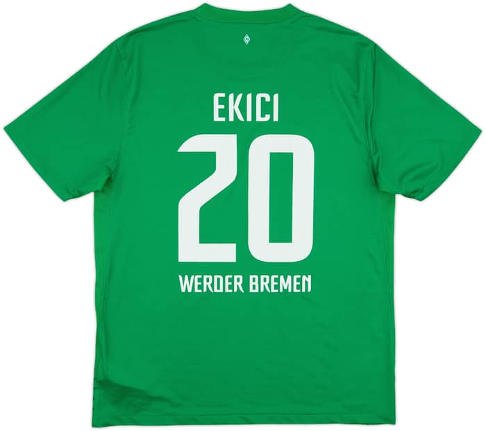 2011-12 Werder Bremen Home Shirt Ekici #20 - 6/10 - (L)