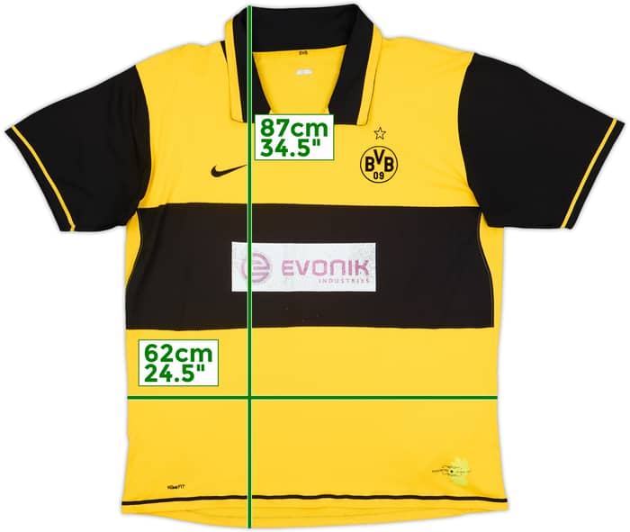 2007-08 Borussia Dortmund Home Shirt - 6/10 - (XXL)