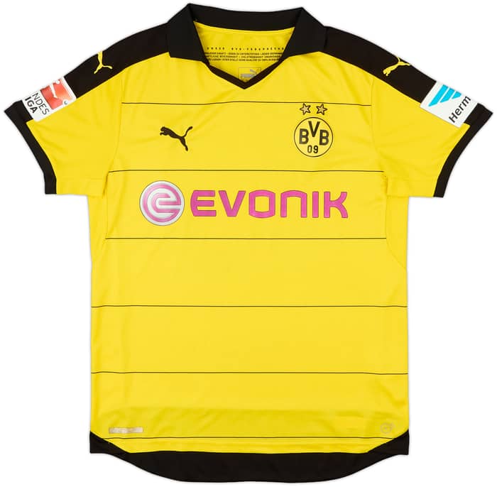 2015-16 Borussia Dortmund Home Shirt Sokratis #25 - 5/10 - (L)