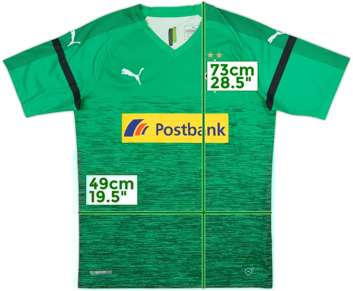 2018-19 Borussia Monchengladbach Third Shirt - 9/10 - (M)