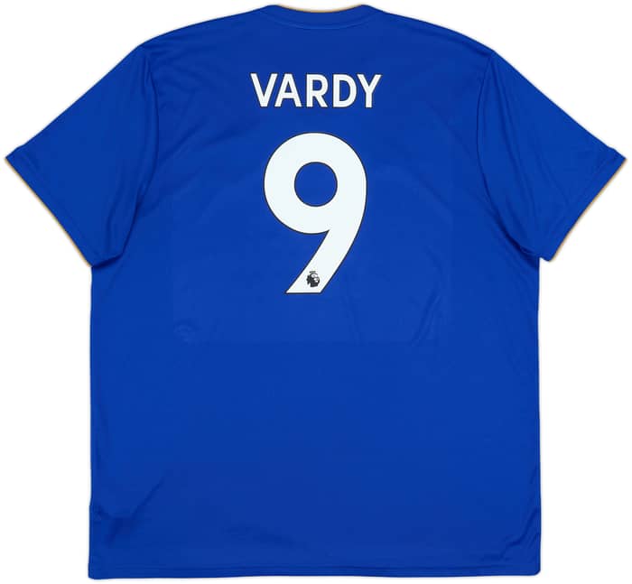 2018-19 Leicester Home Shirt Vardy #9 - 9/10 - (XXL)
