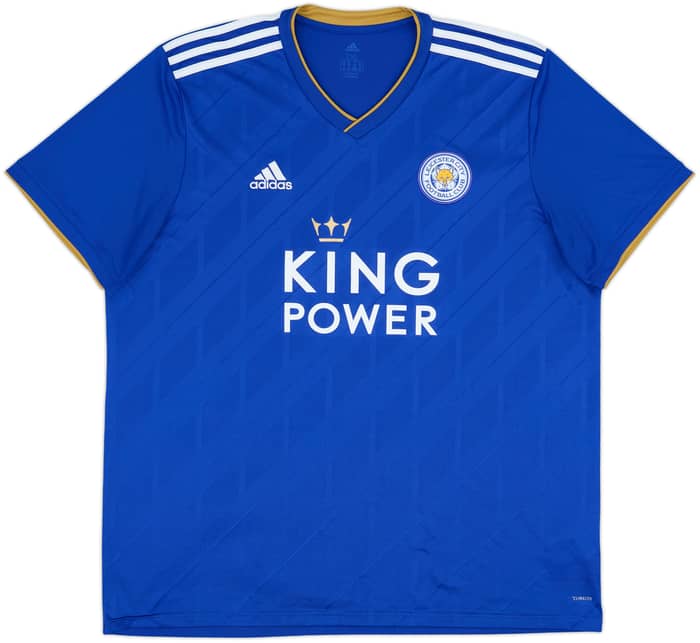 2018-19 Leicester Home Shirt Vardy #9 - 9/10 - (XXL)
