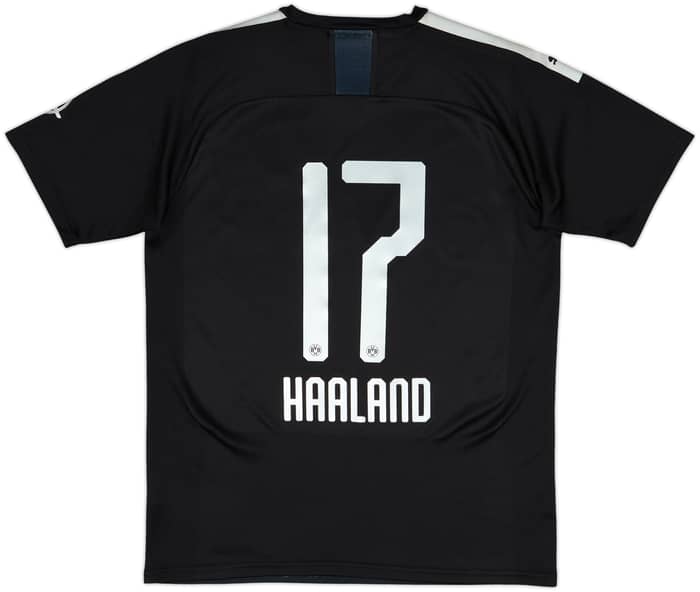 2019-20 Borussia Dortmund Away Shirt Haaland #17 - 10/10 - (M)