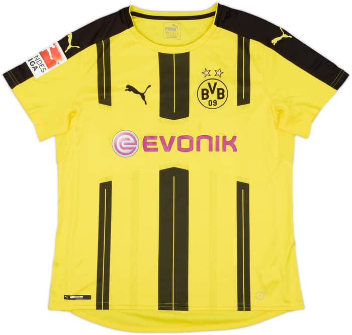 2016-17 Borussia Dortmund Home Shirt Schmelzer #29 - 7/10 - (Women's XL)