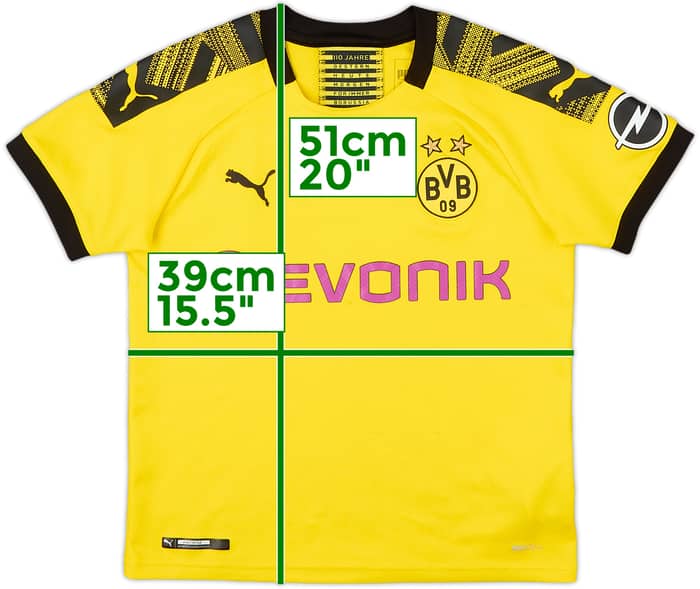2019-20 Borussia Dortmund Home Shirt - 6/10 - (S.Boys)