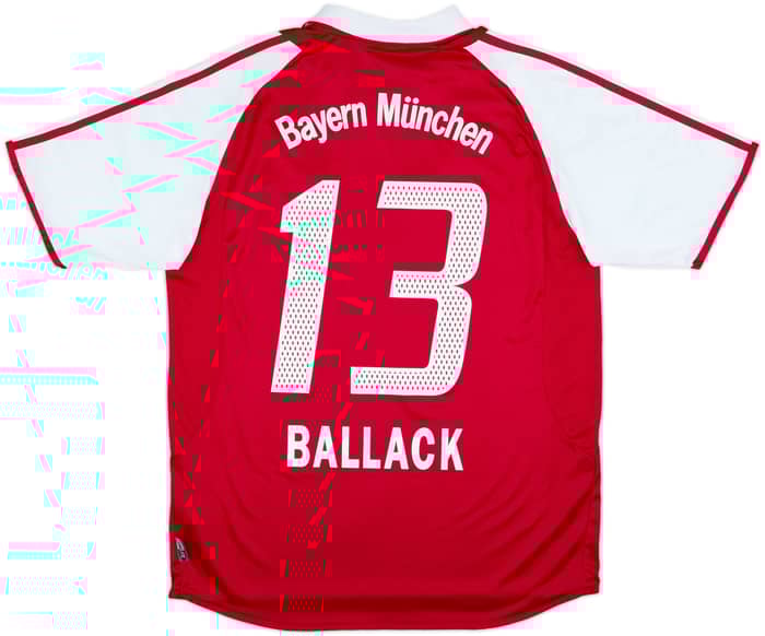 2004-05 Bayern Munich Home Shirt Ballack #13 - 8/10 - (XL.Boys)