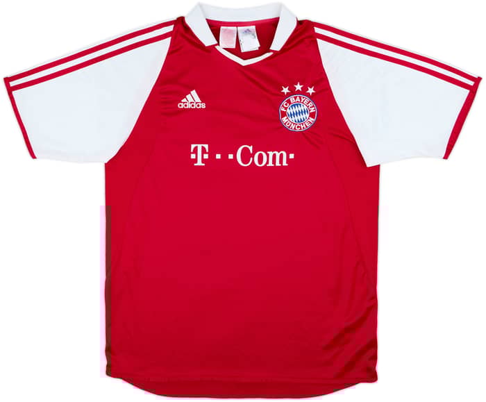 2004-05 Bayern Munich Home Shirt Ballack #13 - 8/10 - (XL.Boys)