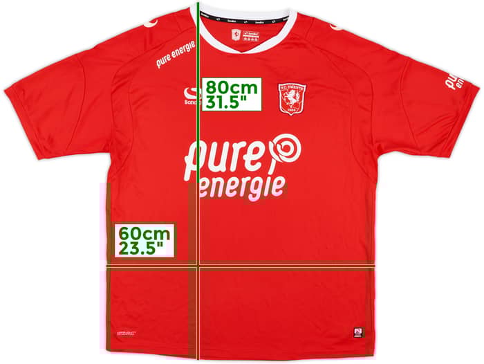 2016-17 FC Twente Home Shirt - 8/10 - (XL)