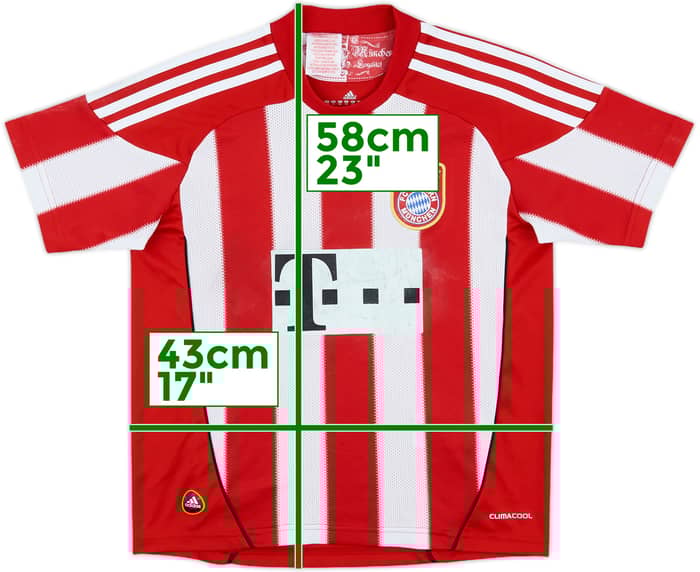 2010-11 Bayern Munich Home Shirt - 5/10 - (S.Boys)
