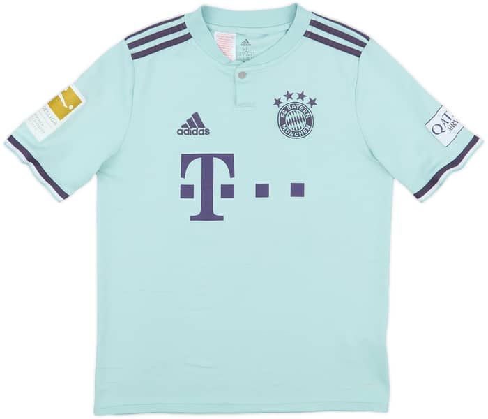 2018-19 Bayern Munich Away Shirt Muller #25 - 6/10 - (XL.Boys)