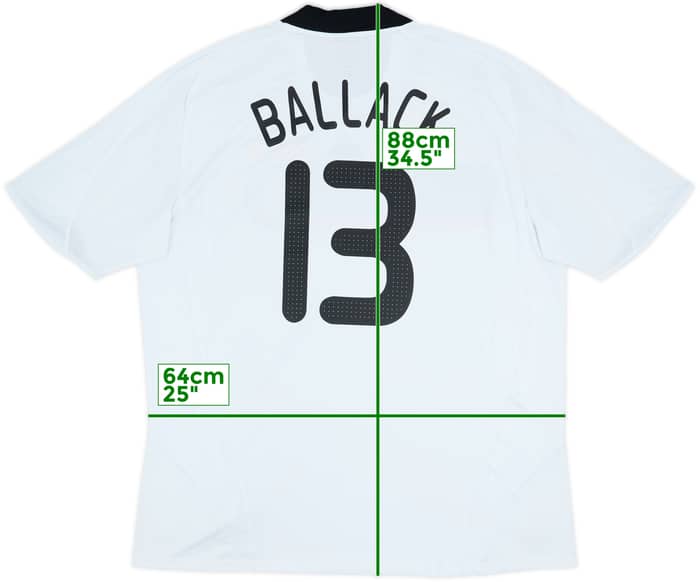 2008-09 Germany Home Shirt Ballack #13 - 5/10 - (XXL)