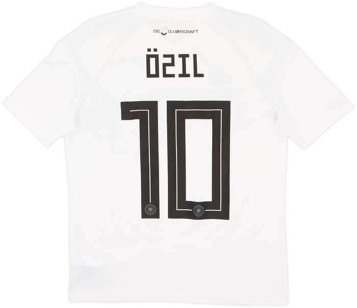2018-19 Germany Home Shirt Ozil #10 - 8/10 - (XL.Boys)