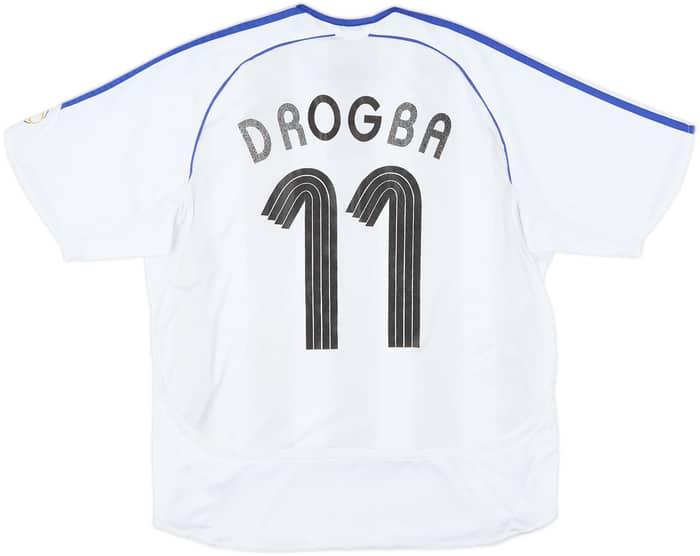2006-07 Chelsea Away Shirt Drogba #11 - 7/10 - (L.Boys)