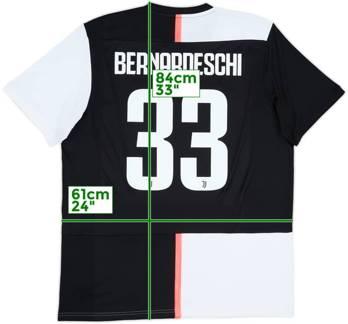 2019-20 Juventus Home Shirt Bernardeschi#33 - 8/10 - (XL)