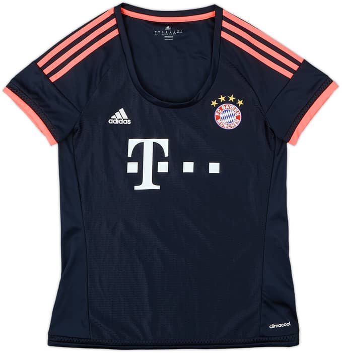 2015-16 Bayern Munich Third Shirt Muller #25 - 9/10 - (Women's M)