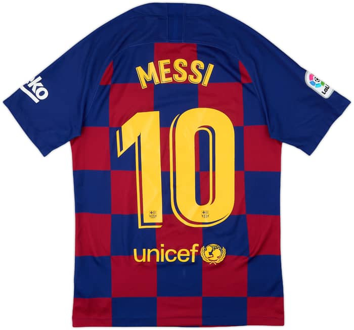2019-20 Barcelona Home Shirt Messi #10 - 6/10 - (S)