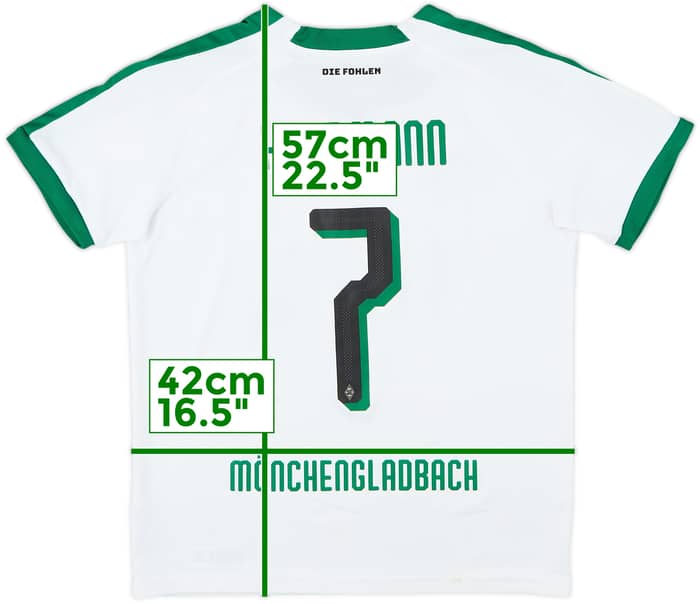 2018-19 Borussia Monchengladbach Home Shirt Herrmann #7 - 7/10 - (M.Boys)