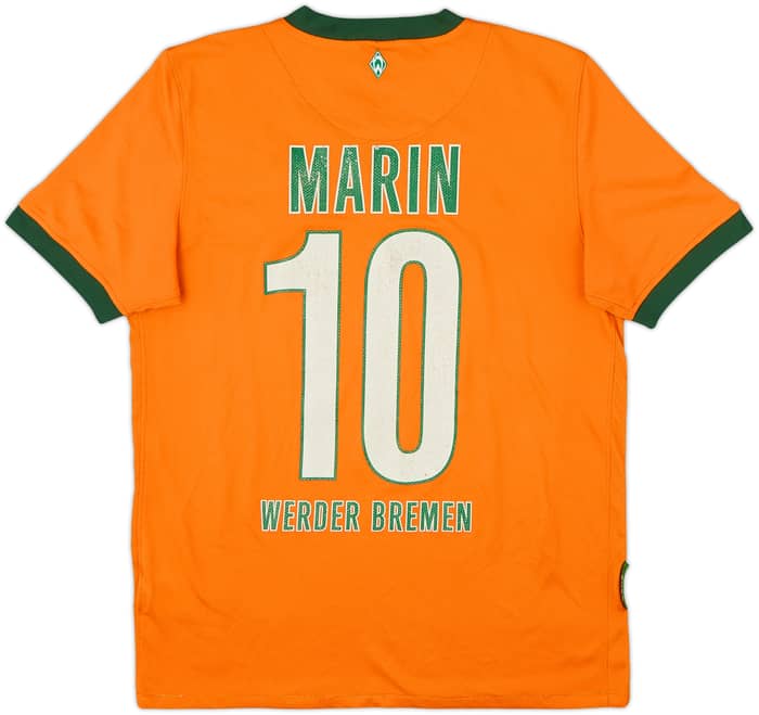 2009-10 Werder Bremen Third Shirt Marin #10 - 5/10 - (S)