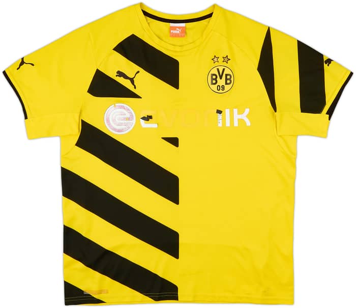2014-15 Borussia Dortmund Home Shirt - 4/10 - (L)