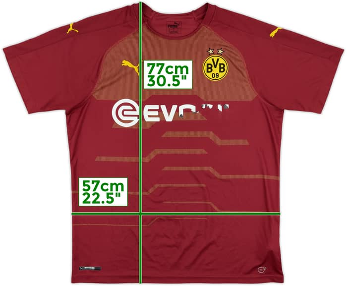 2018-19 Borussia Dortmund Third Shirt - 4/10 - (XL)