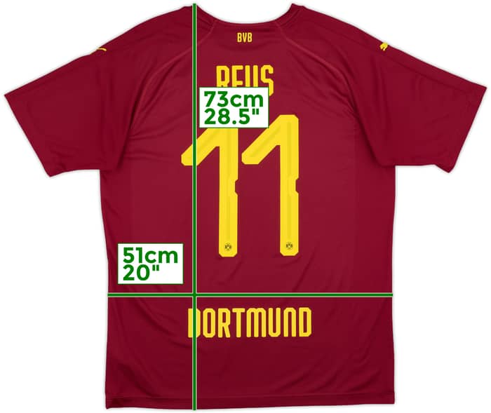 2019-20 Dortmund EvoKnit Third Shirt Reus #11 - 6/10 - (L)