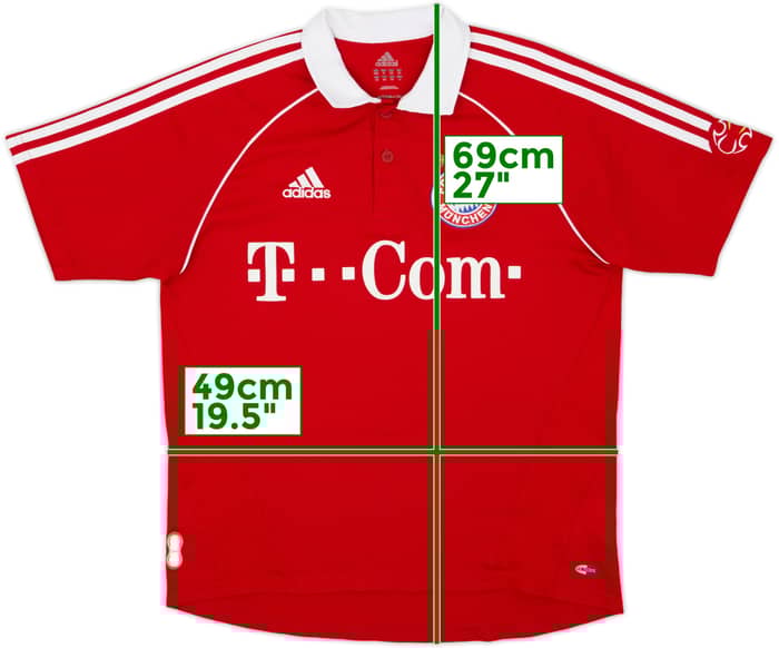 2006-07 Bayern Munich Home Shirt - 8/10 - (XL.Boys)