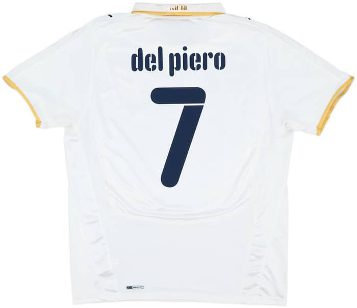 2007-08 Italy Away Shirt Del Piero #7 - 8/10 - (L)