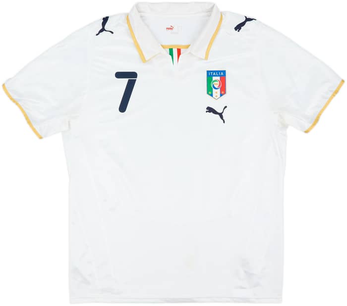 2007-08 Italy Away Shirt Del Piero #7 - 8/10 - (L)