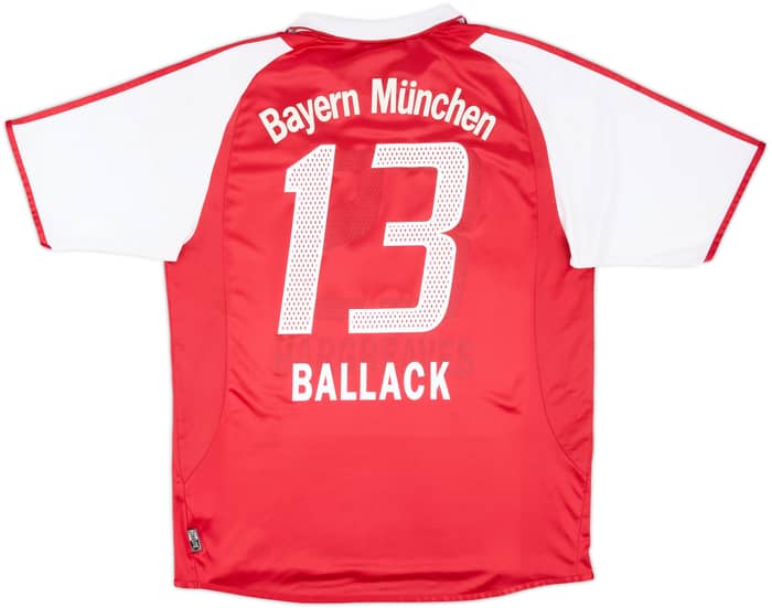 2003-04 Bayern Munich Home Shirt Ballack #13 - 5/10 - (L)