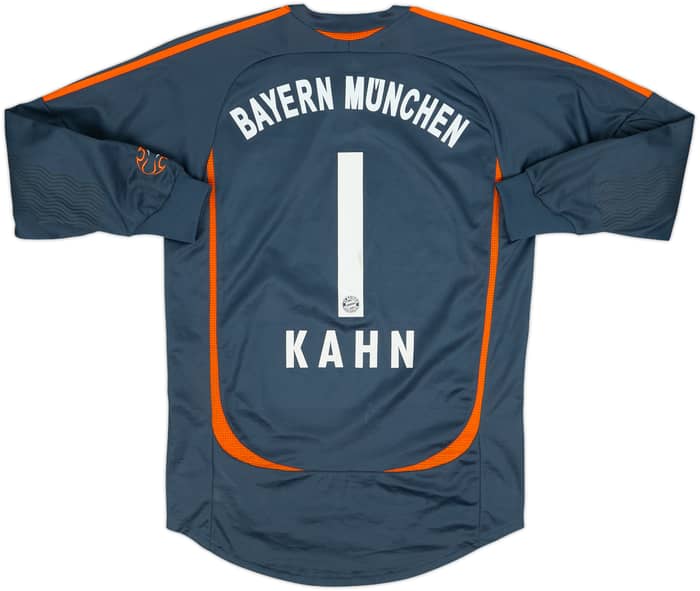 2006-07 Bayern Munich GK Shirt Kahn #1 - 8/10 - (S)