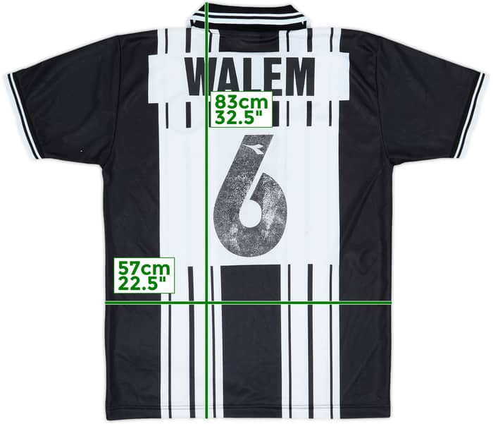 1998-99 Udinese European Home Shirt Walem #6 - 5/10 - (XL)