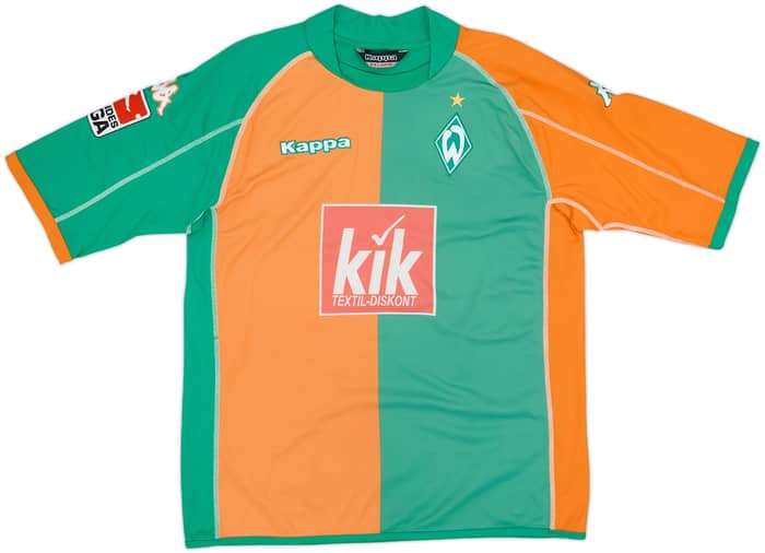 2005-06 Werder Bremen Home Shirt Borowski #24 - 4/10 - (XXL)