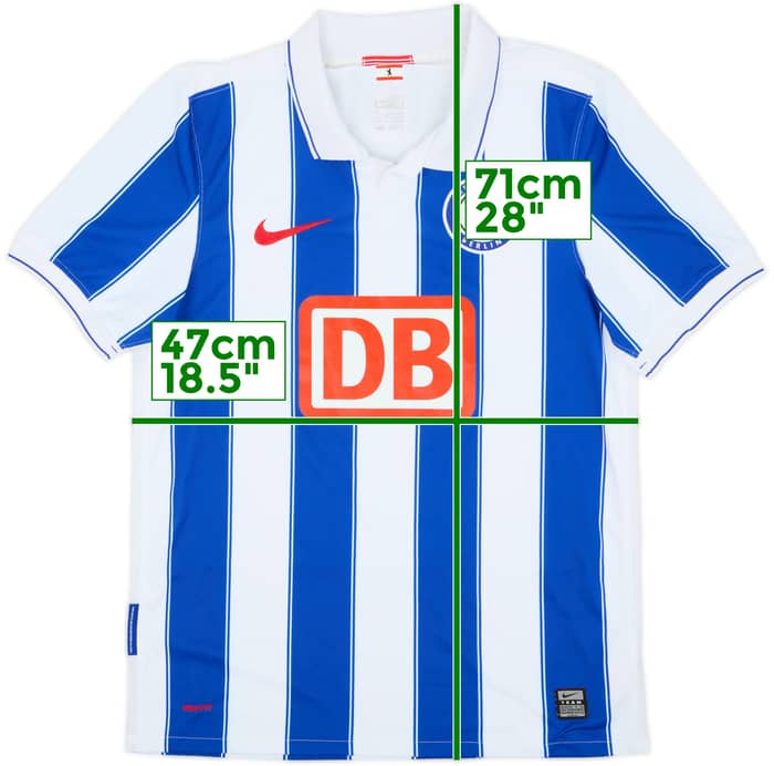 2009-10 Hertha Berlin Home Shirt - 7/10 - (S)