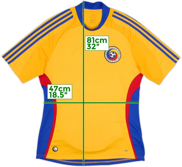2008-09 Romania Home Shirt - 8/10 - (M)