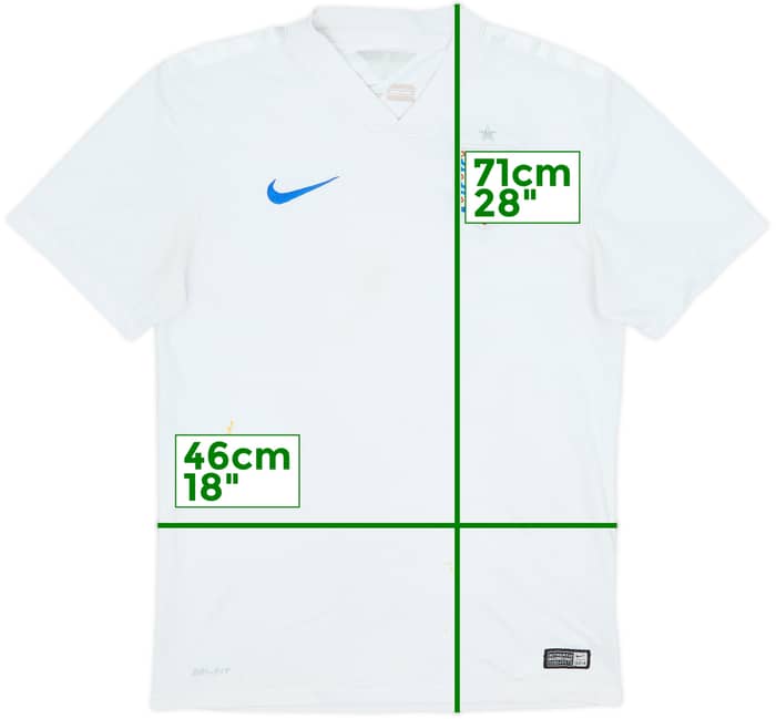 2014-15 England Home Shirt - 5/10 - (S)
