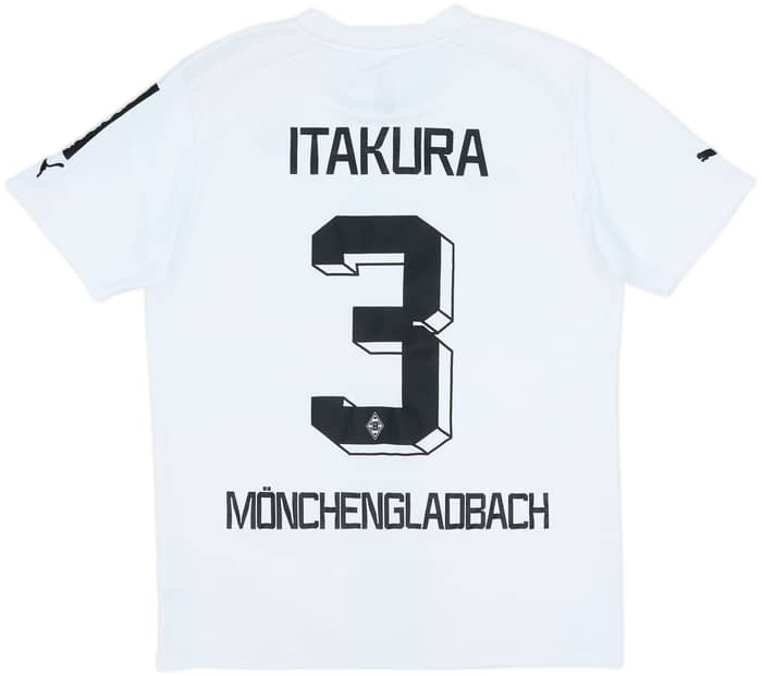 2022-23 Borussia Monchengladbach Home Shirt Itakura #3 - 8/10 - (M)