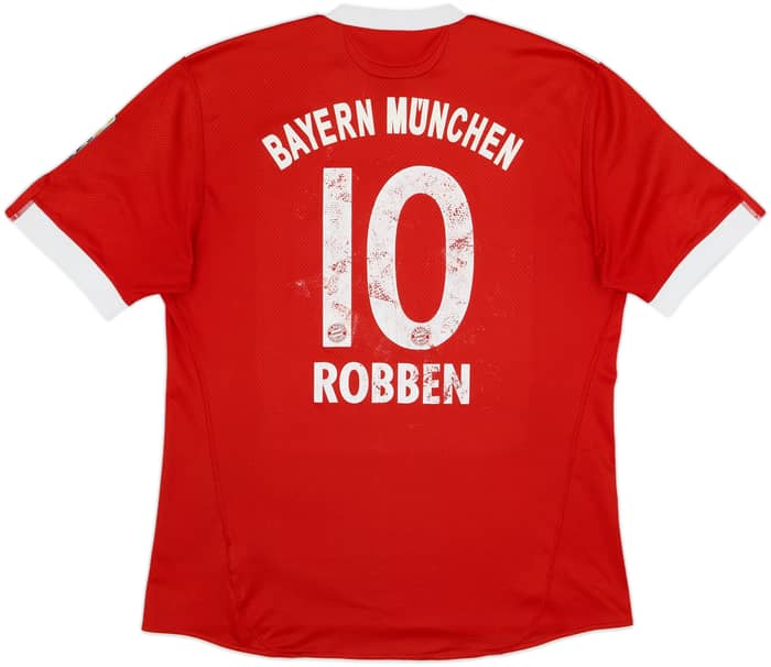 2009-10 Bayern Munich Home Shirt Robben #10 - 4/10 - (XL)