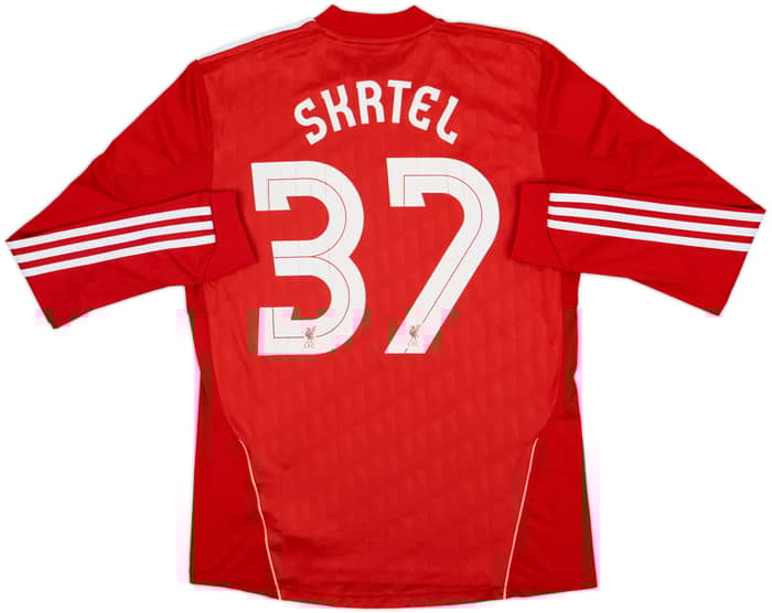 2010-12 Liverpool Home Shirt Skrtel #37 - 5/10 - (M)