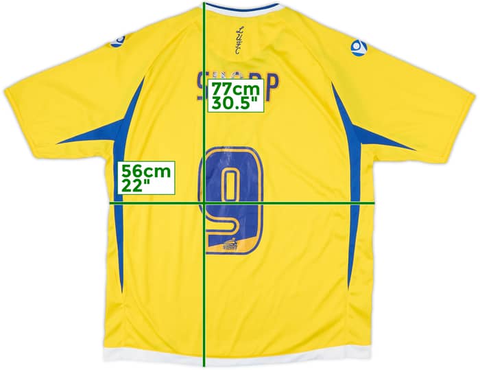 2008-09 Leeds United Third Shirt Sharp #9 - 5/10 - (M)