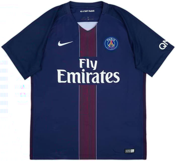 2016-17 Paris Saint-Germain Home Shirt Di Maria #11 - 8/10 - (L)