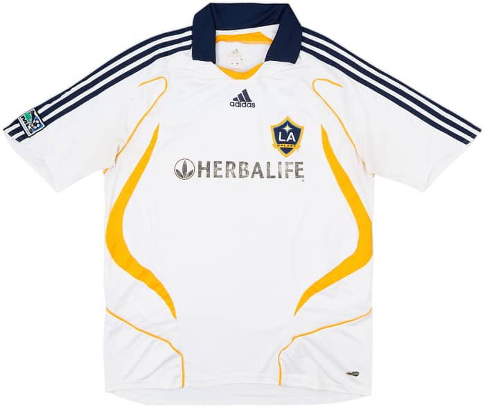 2007-08 LA Galaxy Home Shirt Beckham #23 - 5/10 - (L)