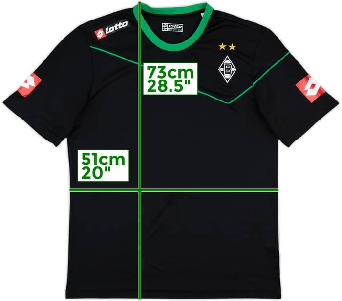 2011-12 Borussia Monchengladbach Lotto Training Shirt - 7/10 - (M)