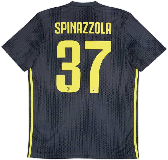 2018-19 Juventus Third Shirt Spinazzola #37 - 9/10 - (L)