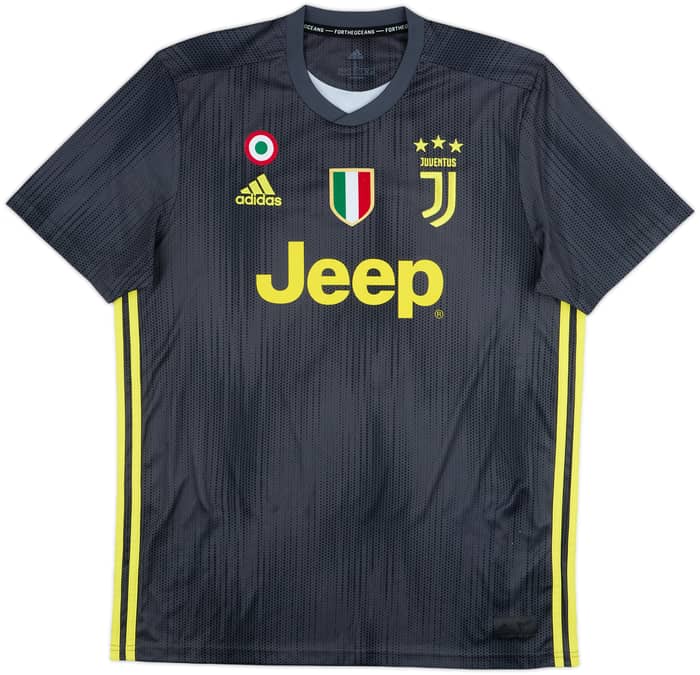 2018-19 Juventus Third Shirt Spinazzola #37 - 9/10 - (L)