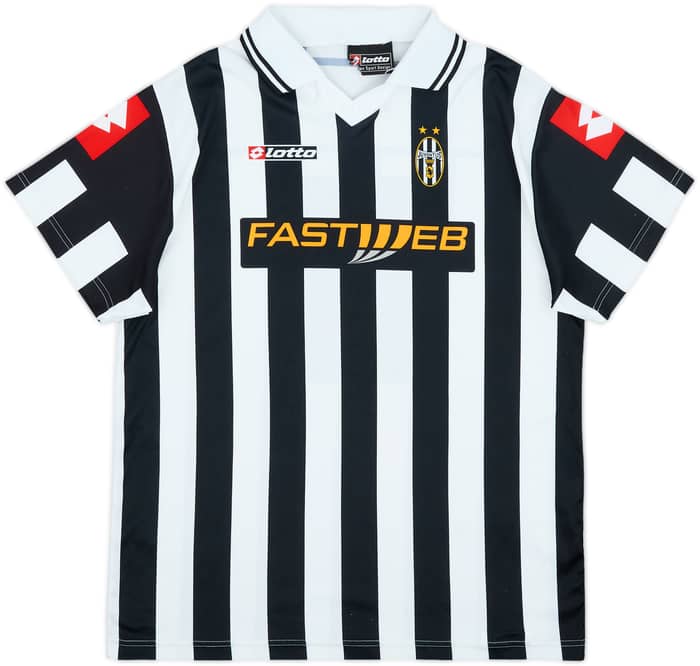 2001-02 Juventus Basic Home Shirt - 7/10 - (XL.Boys)