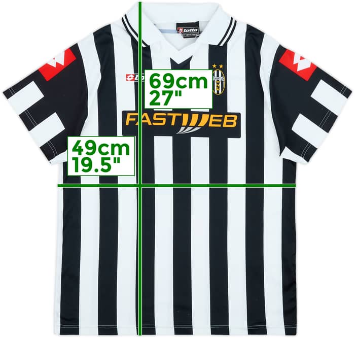 2001-02 Juventus Basic Home Shirt - 7/10 - (XL.Boys)
