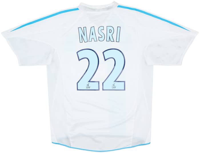2004-05 Olympique Marseille Home Shirt Nasri #22 - 7/10 - (S)