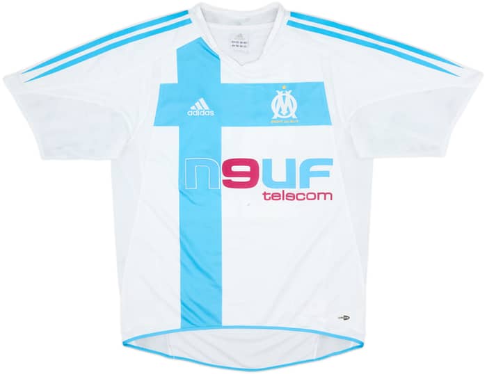 2004-05 Olympique Marseille Home Shirt Nasri #22 - 7/10 - (S)