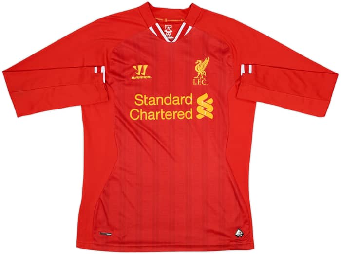 2013-14 Liverpool Home L/S Shirt Sturridge #15 - 6/10 - (M)